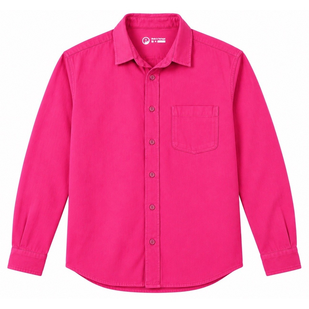 Outlier Acottontwill New York Boxford Shirt Mens M Pinkburst Deep Cotton Italian